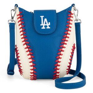 Los Angeles Dodgers Team Baseball Stitch Crossbody
